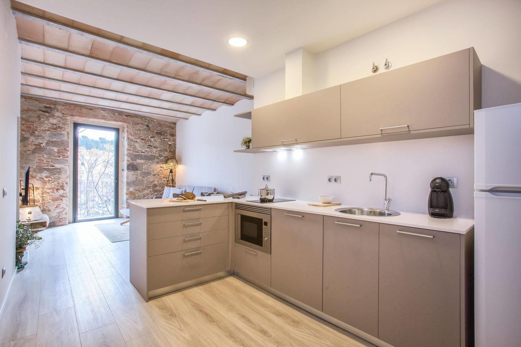 Flateli - Plaça Catalunya 22 Girona Dış mekan fotoğraf
